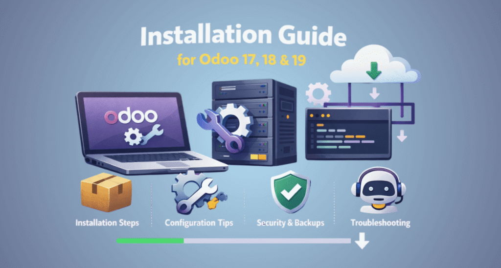 Complete Odoo Installation Guide for Odoo 17, 18 & 19 - Vraja Technologies